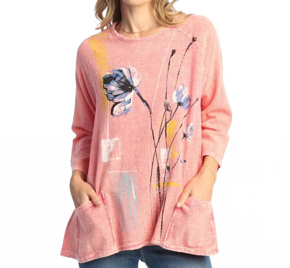 NEW JESS & JANE symphony tunic in coral